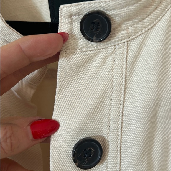 Rails Alma Cotton Blend Jacket in Stone White - Picture 7 of 16